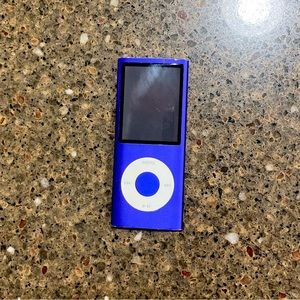 ipod nano in blue